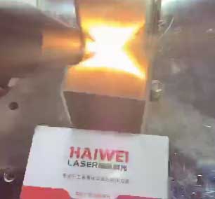 Handheld welding video