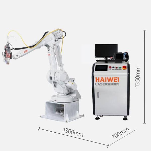 Robot laser welding machine