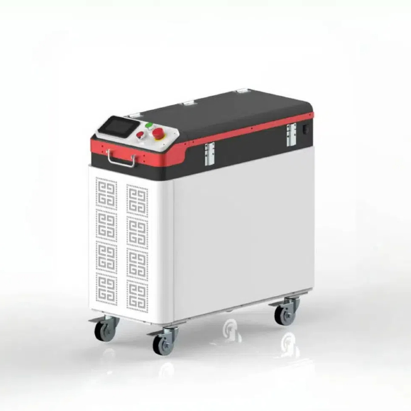 Hand-held laser cleaning machine