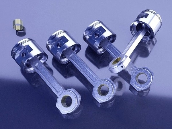 汽车活塞激光打标