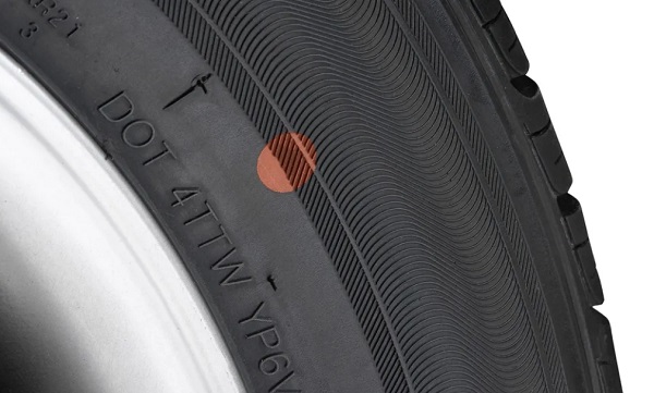 汽车轮胎激光打标