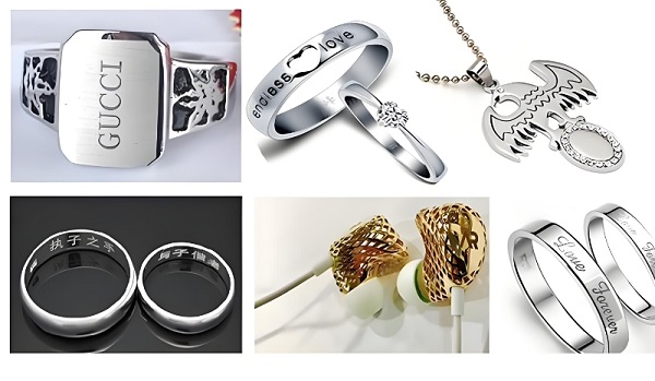 金银首饰激光打标