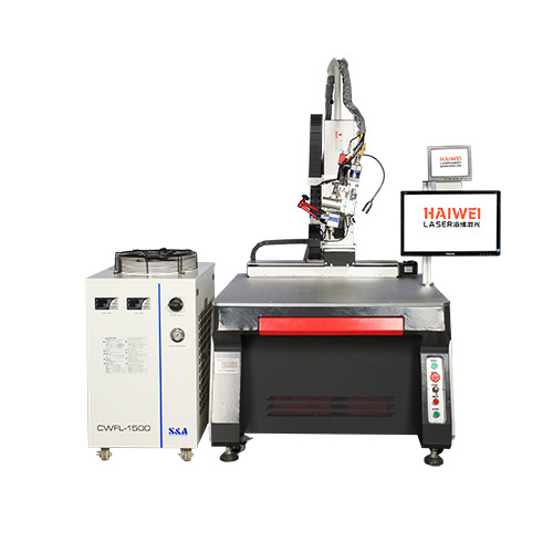 Continuous fiber laser welding machine