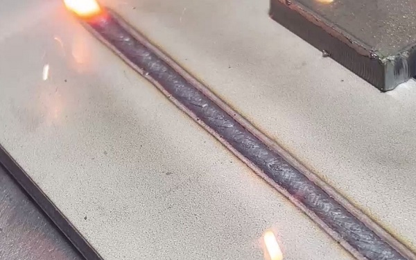 7.5mm不锈钢激光焊接效果