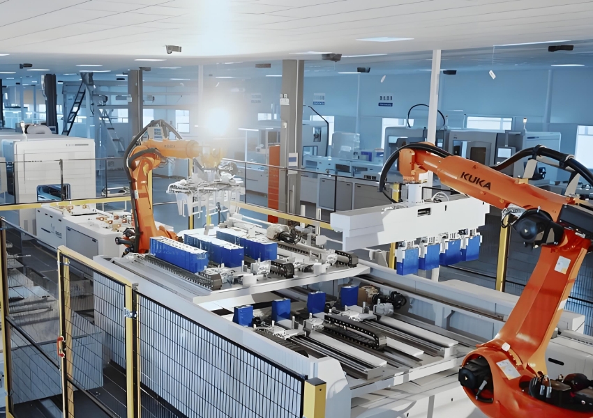 锂电池模组pack生产线电芯堆叠