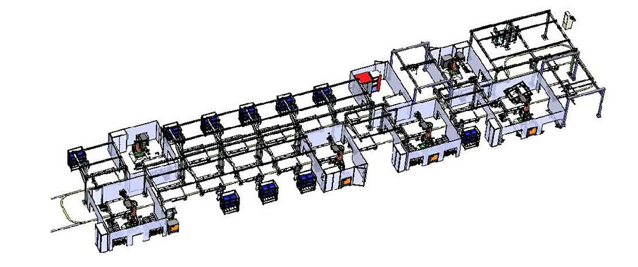 锂电池pack生产线