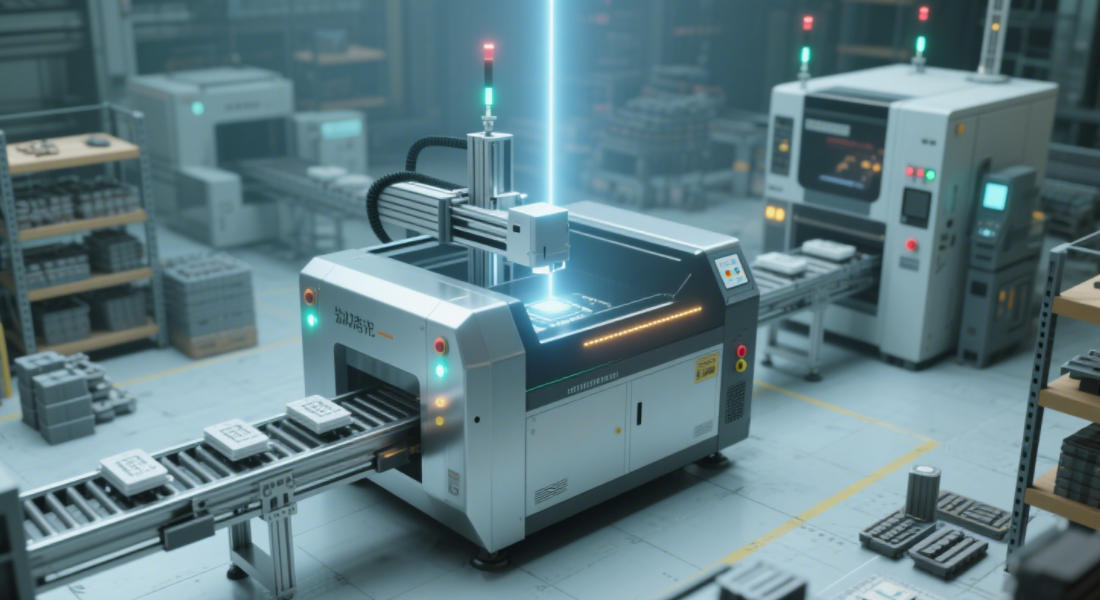 激光打标机相较于传统打标设备的成本优势