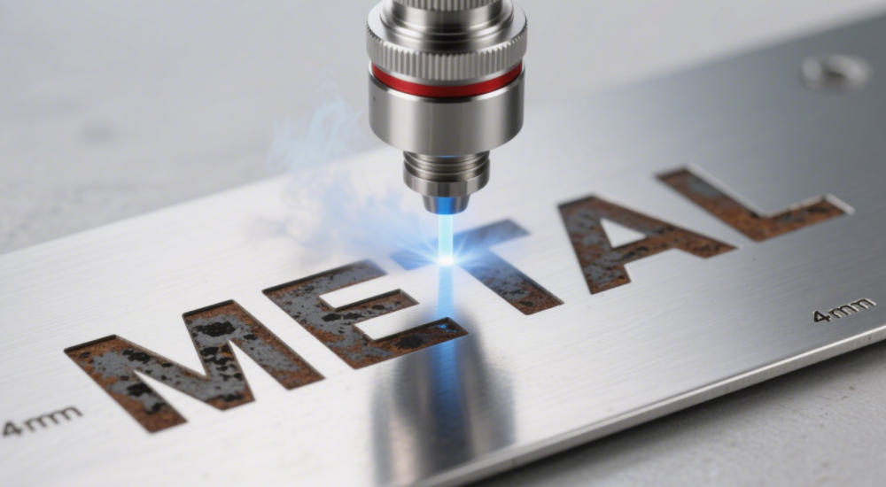 激光打标机打标金属时出现氧化现象？原因与预防方法